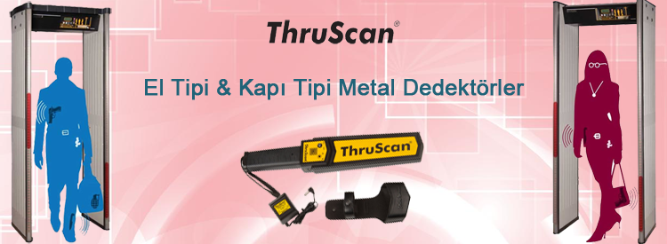 ThruScan El Tipi & Kapı Tipi Metal Dedektörler